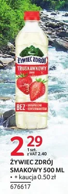 Napój Żywiec Zdrój smakowy promocja w Selgros