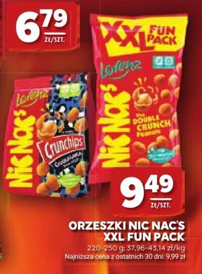 Orzeszki Nic Nac's XXL Fun Pack Lorenz promocja w Stokrotka