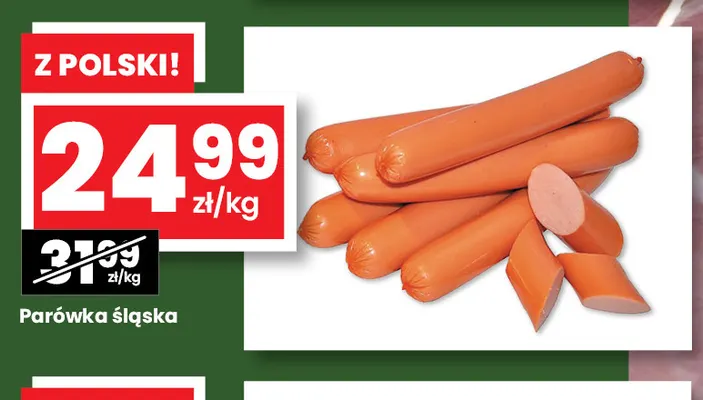 Parówka śląska promocja w emma MARKET