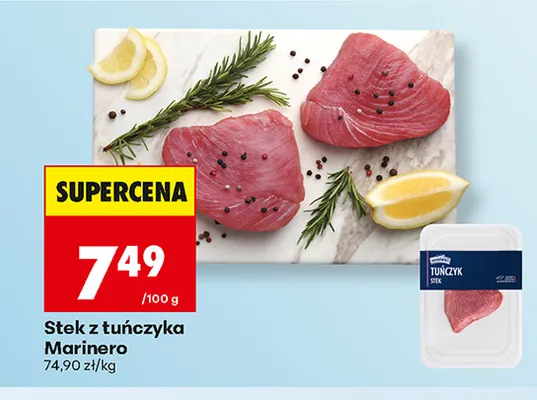 Stek z tuńczyka Marinero promocja w Biedronka