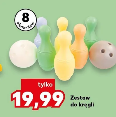 Zestaw do kręgli promocja w Kaufland