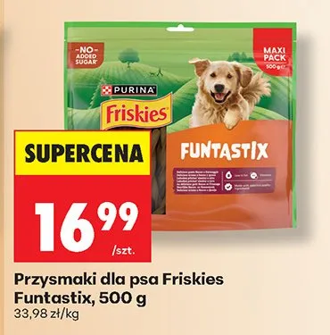 Przysmaki dla psa Funtastix promocja w Biedronka