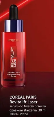 Revitalift Laser serum do twarzy przeciw oznakom starzenia promocja w Hebe