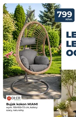 Bujak kokon Oler Garden MIAMI promocja w PSB Mrówka