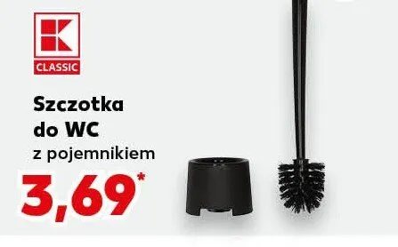 Szczotka do WC z pojemnikiem promocja w Kaufland