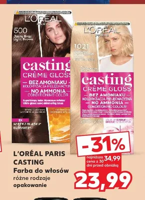 Farba do włosów L'Oréal Paris Casting promocja w Kaufland