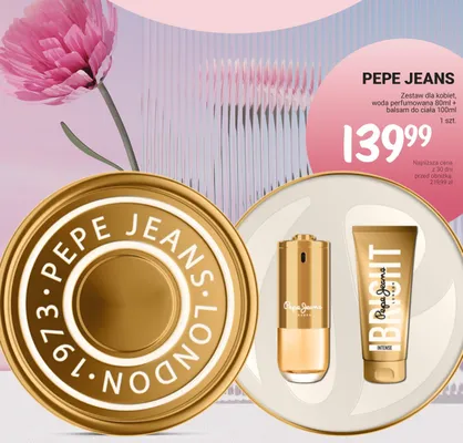 Zestaw dla kobiet woda perfumowana + balsam do ciała  promocja w Rossmann