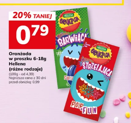 Oranżada w proszku Hellena promocja w Hitpol