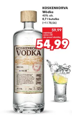 Wódka Koskenkorva promocja w Kaufland