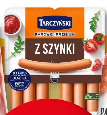 Parówki premium z szynki Tarczyński promocja w Żabka