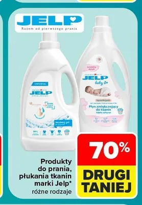 Płyn do płukania tkanin Jelp 0+ Hypoallergenic promocja w Carrefour Market