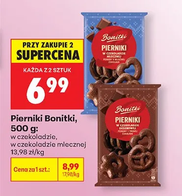 Pierniki w czekoladzie promocja w Biedronka