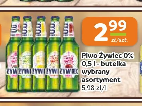 Piwo bezalkoholowe Żywiec promocja w Społem Częstochowa