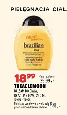 Balsam do ciała Treaclemoon Brazilian Love promocja w Drogerie Natura