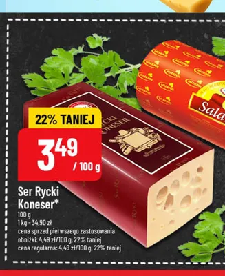 Ser Rycki Koneser Ryki promocja w POLOmarket