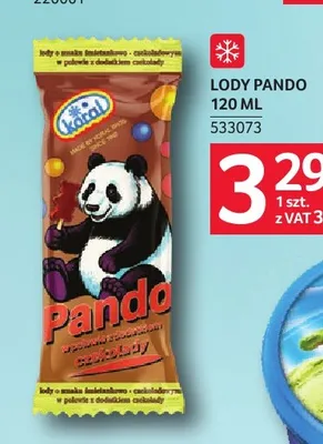 Lody Pando promocja w Selgros