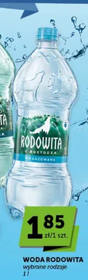 Woda Rodowita z Roztocza niegazowana promocja w Groszek