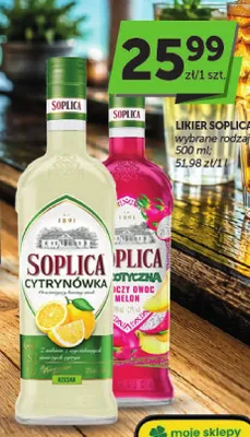 Likier Soplica Cytrynówka promocja w Euro Sklep