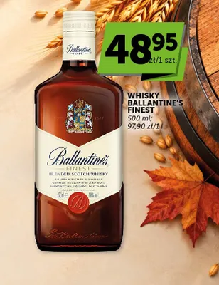 Whisky Ballantine's Finest promocja w Groszek
