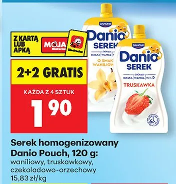 Serek homogenizowany waniliowy promocja w Biedronka