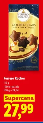 Praliny Golden Stars Ferrero Rocher promocja w Lidl