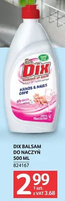 Balsam do naczyń Dix 500 ML promocja w Selgros
