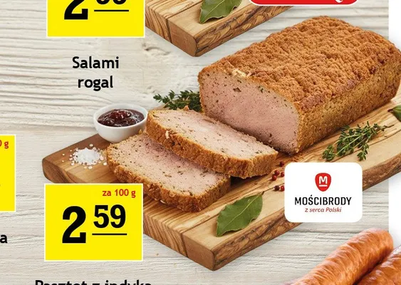 Pasztet z indyka Mościbrody promocja w Gram Market