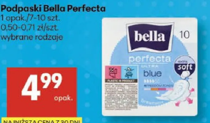 Podpaski Bella Perfecta promocja w Delikatesy Centrum