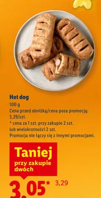 Hot dog promocja w Lidl