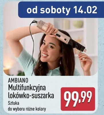 Multifunkcyjna lokówko-suszarka promocja w Aldi