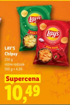 Chipsy promocja w Lidl