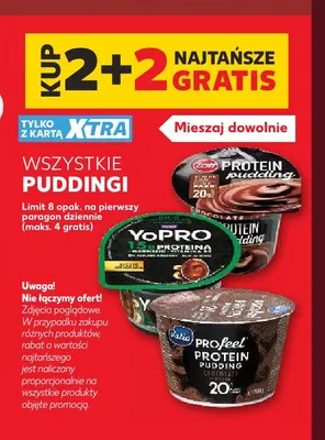Puddingi promocja w Kaufland