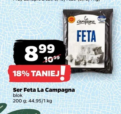 Ser Feta La Campagna promocja w Netto