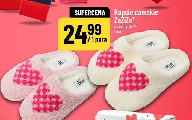 Kapcie damskie  promocja w POLOmarket
