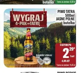 Piwo Tatra promocja w Tomi Markt
