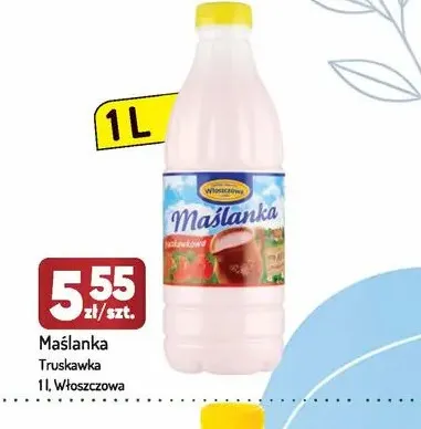 Maślanka Truskawka Włoszczowa promocja w Avita