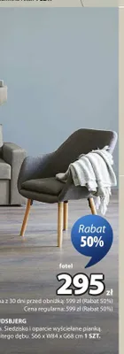 Fotel UDSBJERG promocja w Jysk