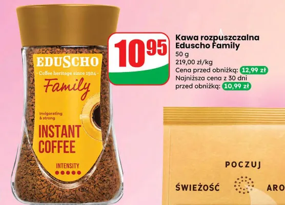 Kawa rozpuszczalna Family promocja w Dino