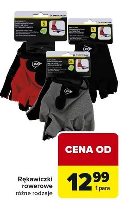 Rękawiczki rowerowe różne rodzaje promocja w Carrefour
