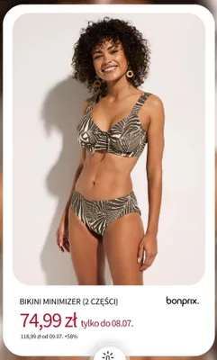 Bikini minimizer 2-częściowe Bonprix promocja w bonprix