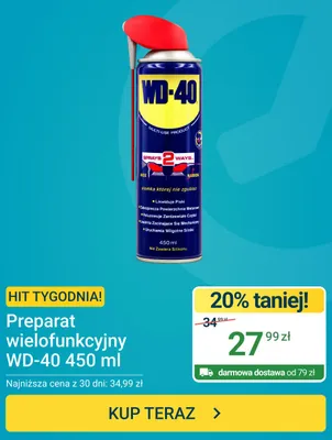 Preparat wielofunkcyjny WD-40 promocja w ERLI