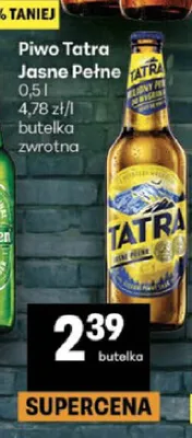 Piwo Tatra promocja w Delikatesy Centrum