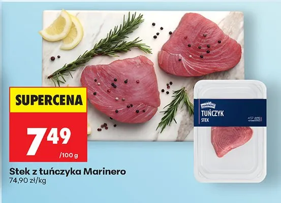 Stek z tuńczyka Marinero promocja w Biedronka