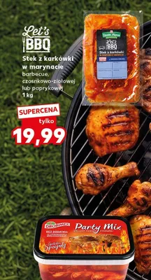 Stek z karkówki w marynacie paprykowej Let's BBQ promocja w Kaufland