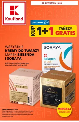 Krem do twarzy ujędrniający peptydy 70+ promocja w Kaufland