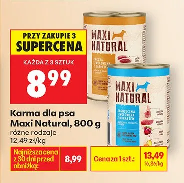 Karma dla psa z indykiem Puffi promocja w Biedronka