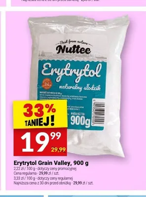 Erytrytol Grain Valley promocja w Twój Market