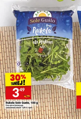 Rukola Sole Gusto promocja w Twój Market