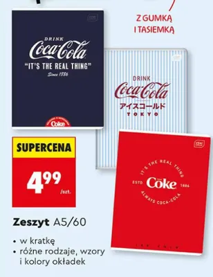 Zeszyt A5/60 promocja w Biedronka