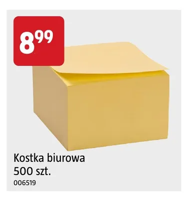 Kostka biurowa 500 szt. promocja w Jula